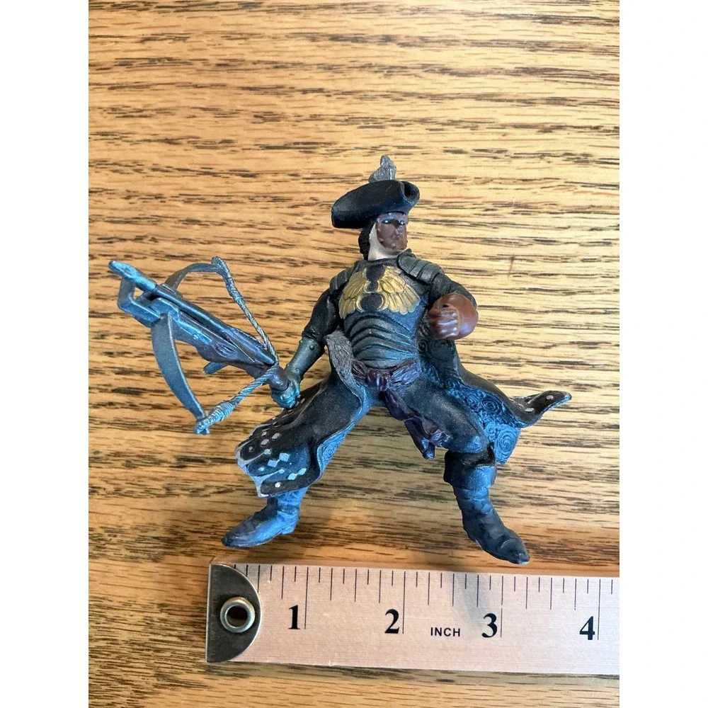 Papo Fantasy Figure Lot Battle Orc Red Knight Crossbow Pirate Cannon 2004
